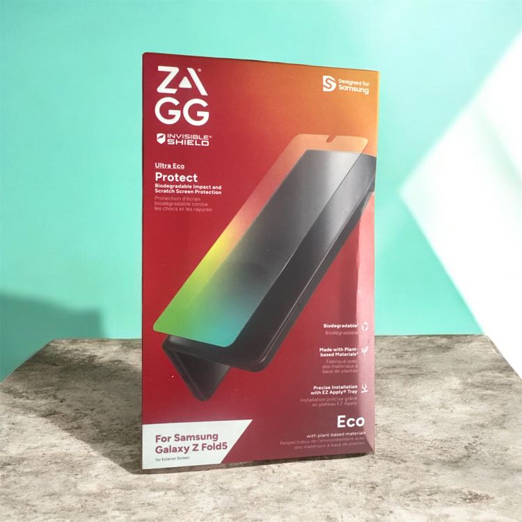 Other Zagg Invisibleshield Ultra Eco Screen Protector For Samsung Galaxy Z Fold5 product image